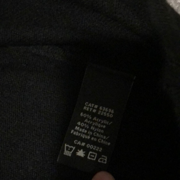 NWT Jessica Black Long-Sleeve Top (Petite) - Picture 8 of 8